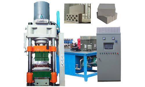 600T hydraulic press bricks machine