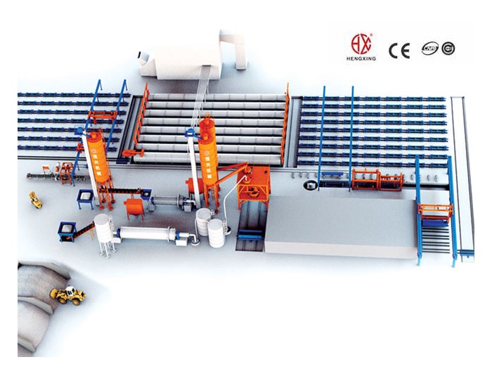 AAC block machine China Autoclaved Aerated Concrete Block Machine Suppliers